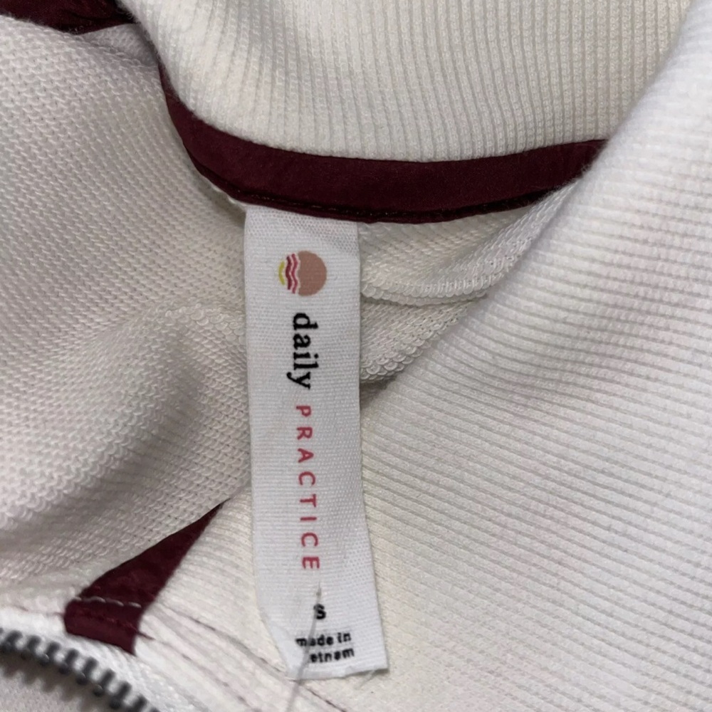 Anthropologie Daily Practice Sweatshirt Active Dress Size XS - Picture 7 of 9